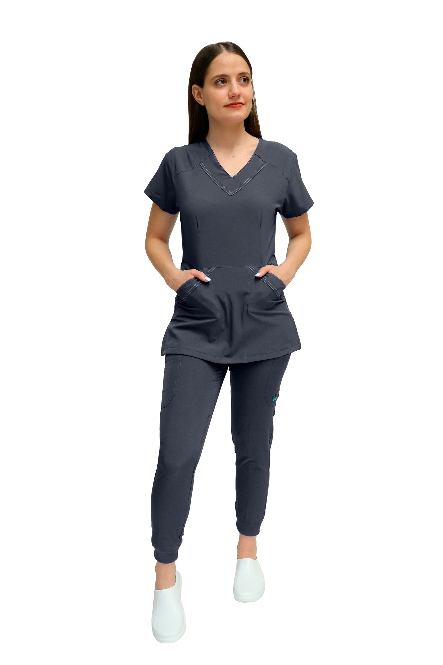 CONJUNTO EV-23 VANIA CON PANTALÓN JOGGER DAMA más COLORES