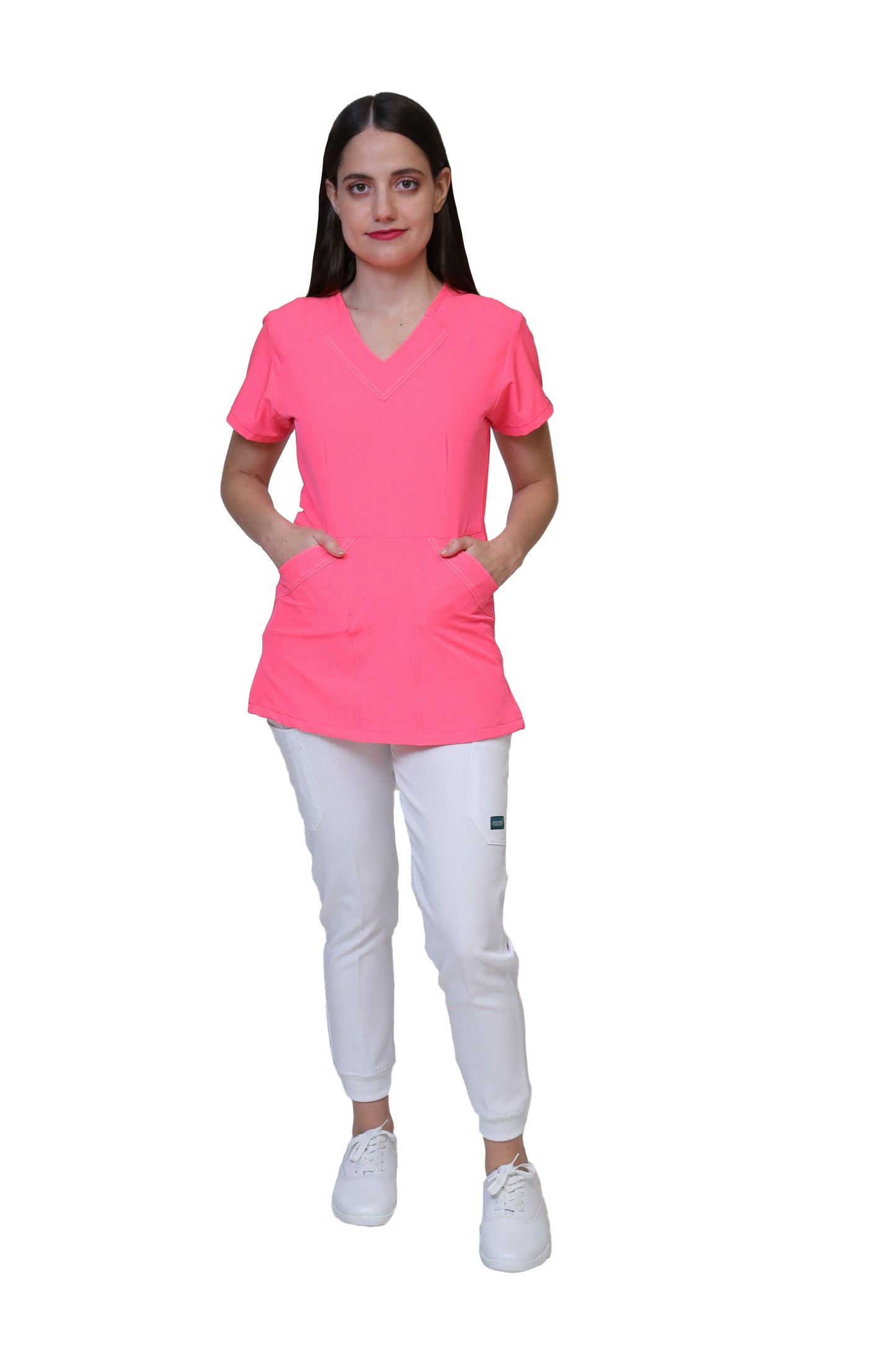 CONJUNTOS COLOR PINK CON PANT JOGGER DAMA EV-04-20-23