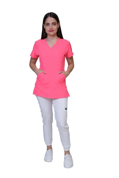 CONJUNTOS COLOR PINK CON PANT JOGGER DAMA EV-04-20-23