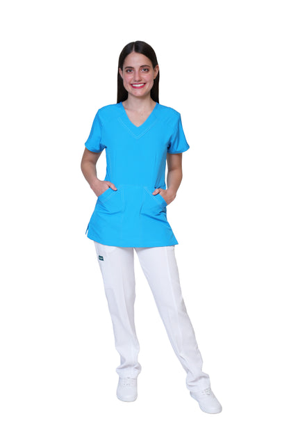 CONJUNTOS COLOR TURQUESA DAMA EV-04-23