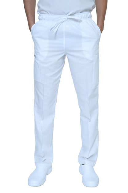 Conjunto SET Filipina y Pantalón HA-25 -Color BLANCO- HOMBRE-HASSAN Uniformes