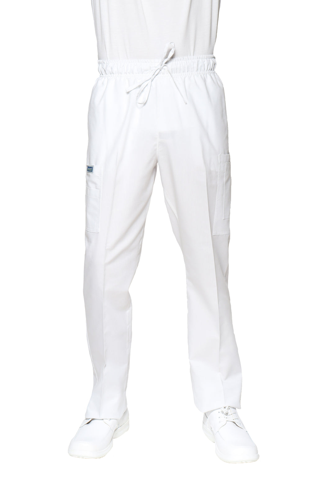 Pantalón Pant HA-25P-TELA SPORT-Color BLANCO-HOMBRE-HASSAN Uniformes