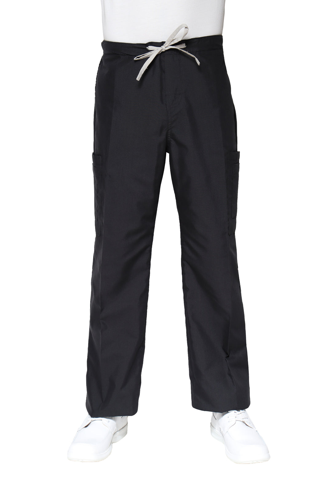Pantalón Pant HA-25P-TELA SPORT-Color NEGRO/PLATA-HOMBRE-HASSAN Uniformes