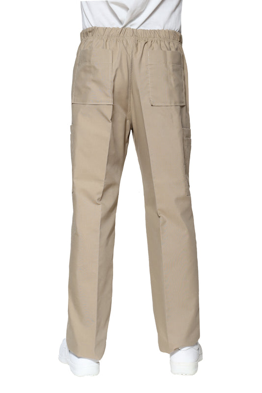 Pantalón Pant HA-25P-TELA SPORT-Color KAKI/VERDE-HOMBRE-HASSAN Uniformes