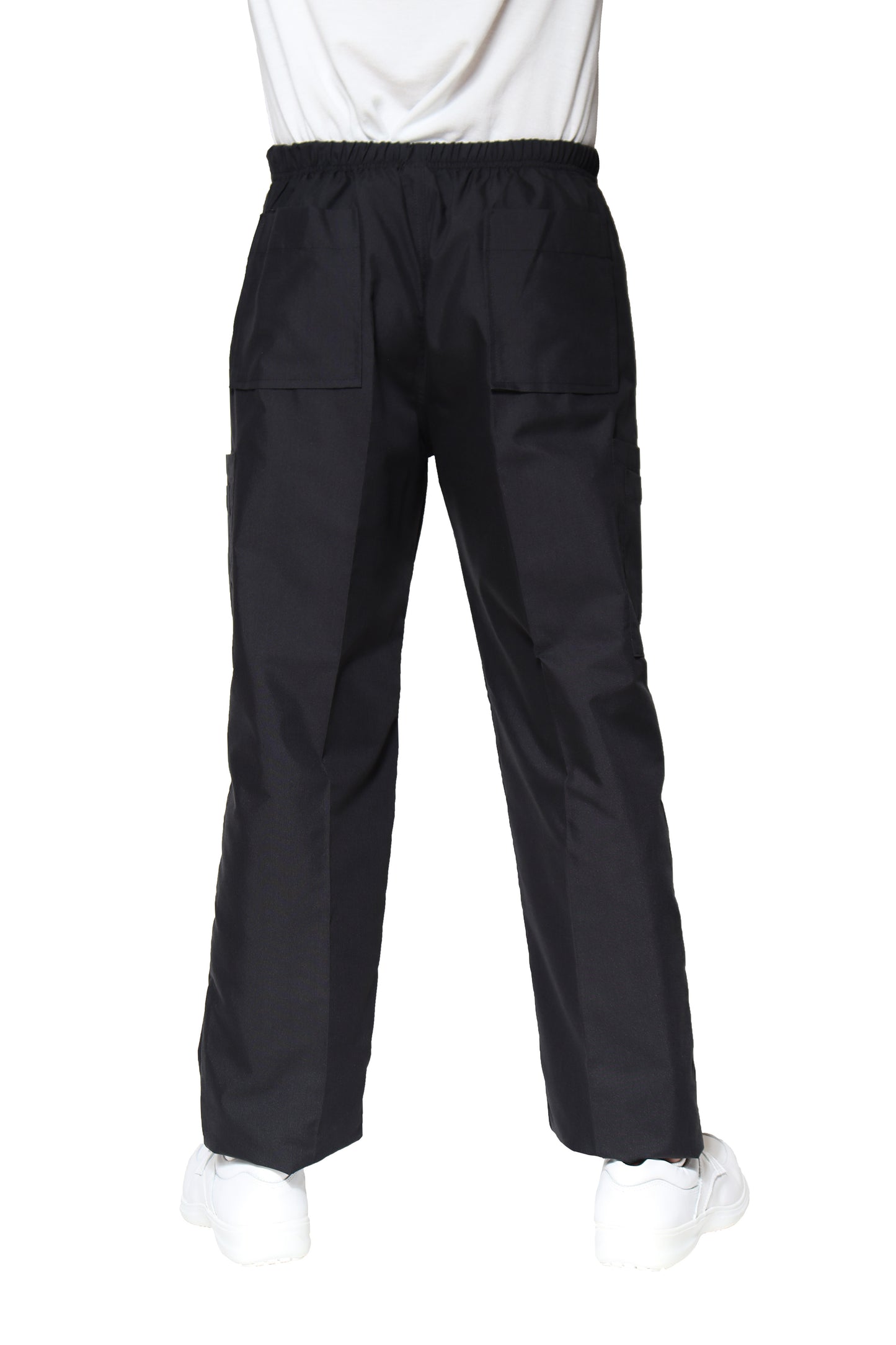Conjunto SET Filipina y Pantalón HA-25 -Color NEGRO/PLATA- HOMBRE-HASSAN Uniformes