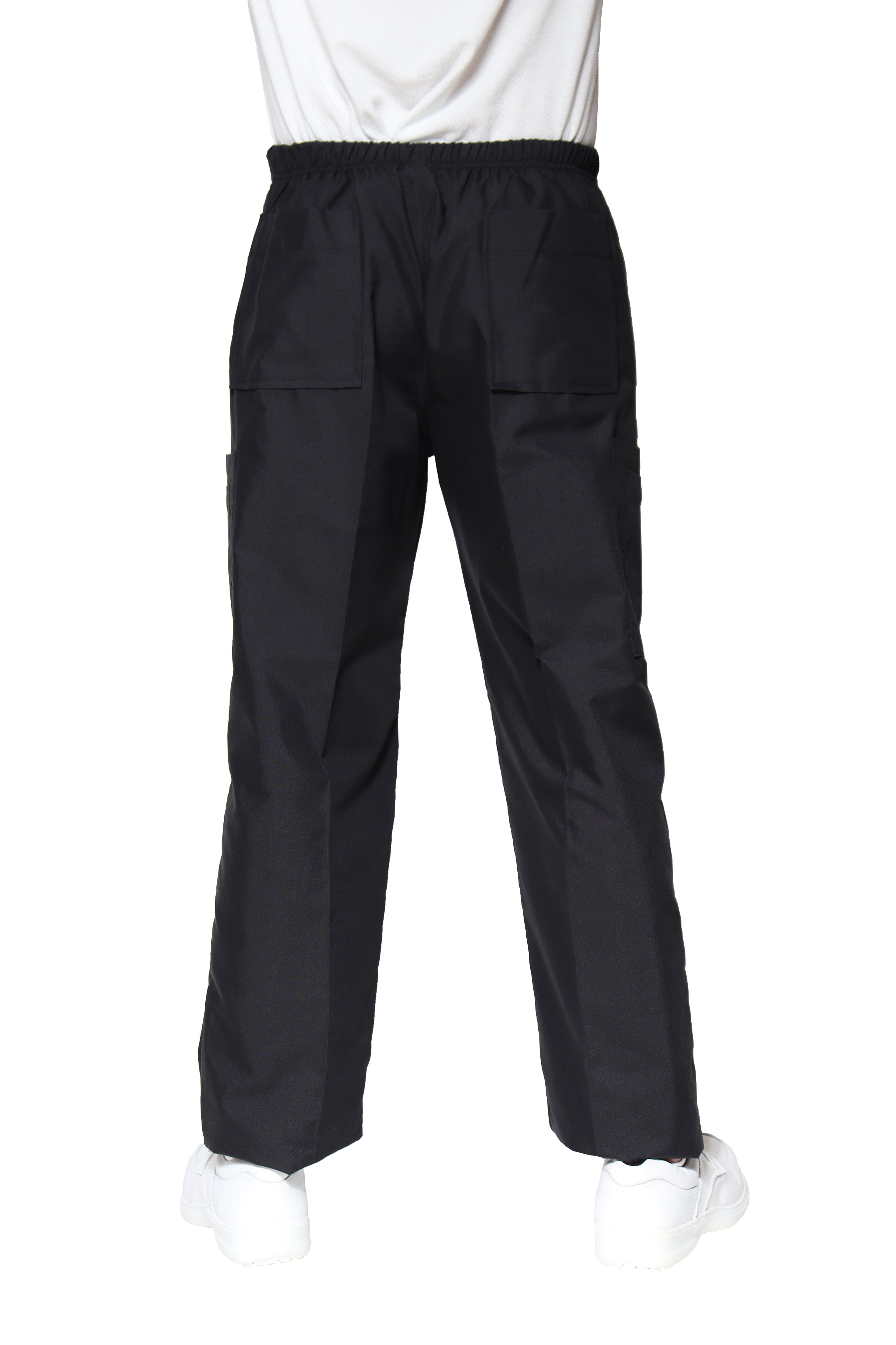 Conjunto SET Filipina y Pantalón HA-25 -Color NEGRO/PLATA- HOMBRE-HASSAN Uniformes