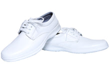 Cargar imagen en el visor de la galería, Calzado HA-5000-Zapato de Caballero-Color Blanco- Hassan Uniformes
