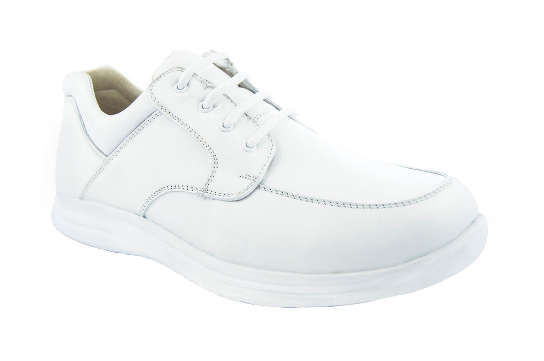 Calzado HA-6320-Zapato de Caballero -Color Blanco- Hassan Uniformes