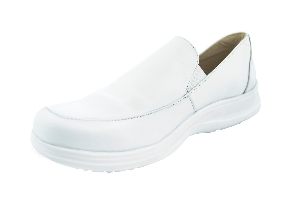Calzado HA-9806-Zapato de Caballero -Color Blanco- Hassan Uniformes