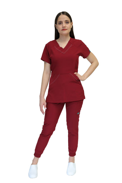 CONJUNTO EV-23 VANIA CON PANTALÓN JOGGER DAMA