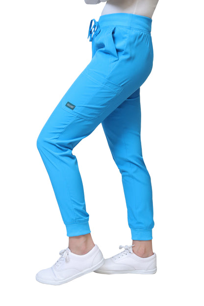 PANTALONES COLOR TURQUESA DAMA EV-120-125