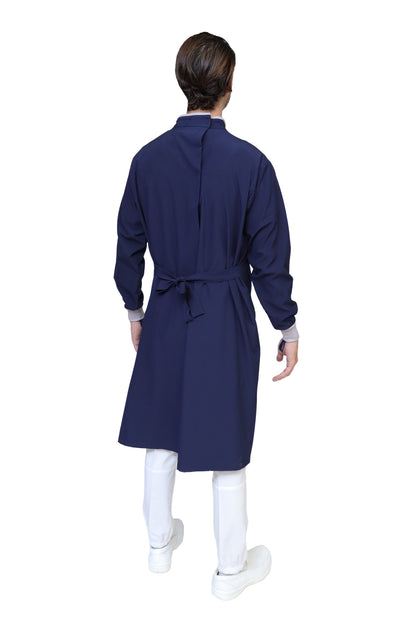 Bata Médica Quirúrgica COAT LINE de HOMBRE - DOBLE STRETCH con REPELENTE A FLUIDOS para HOMBRE - EA-08-COATLINE HOMBRE