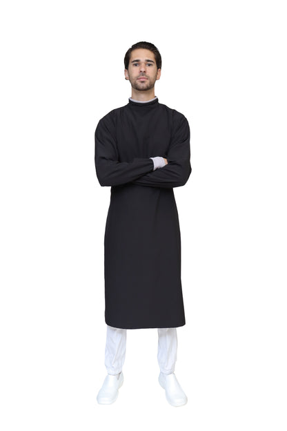 Bata Médica Quirúrgica COAT LINE de HOMBRE - DOBLE STRETCH con REPELENTE A FLUIDOS para HOMBRE - EA-08-COATLINE HOMBRE