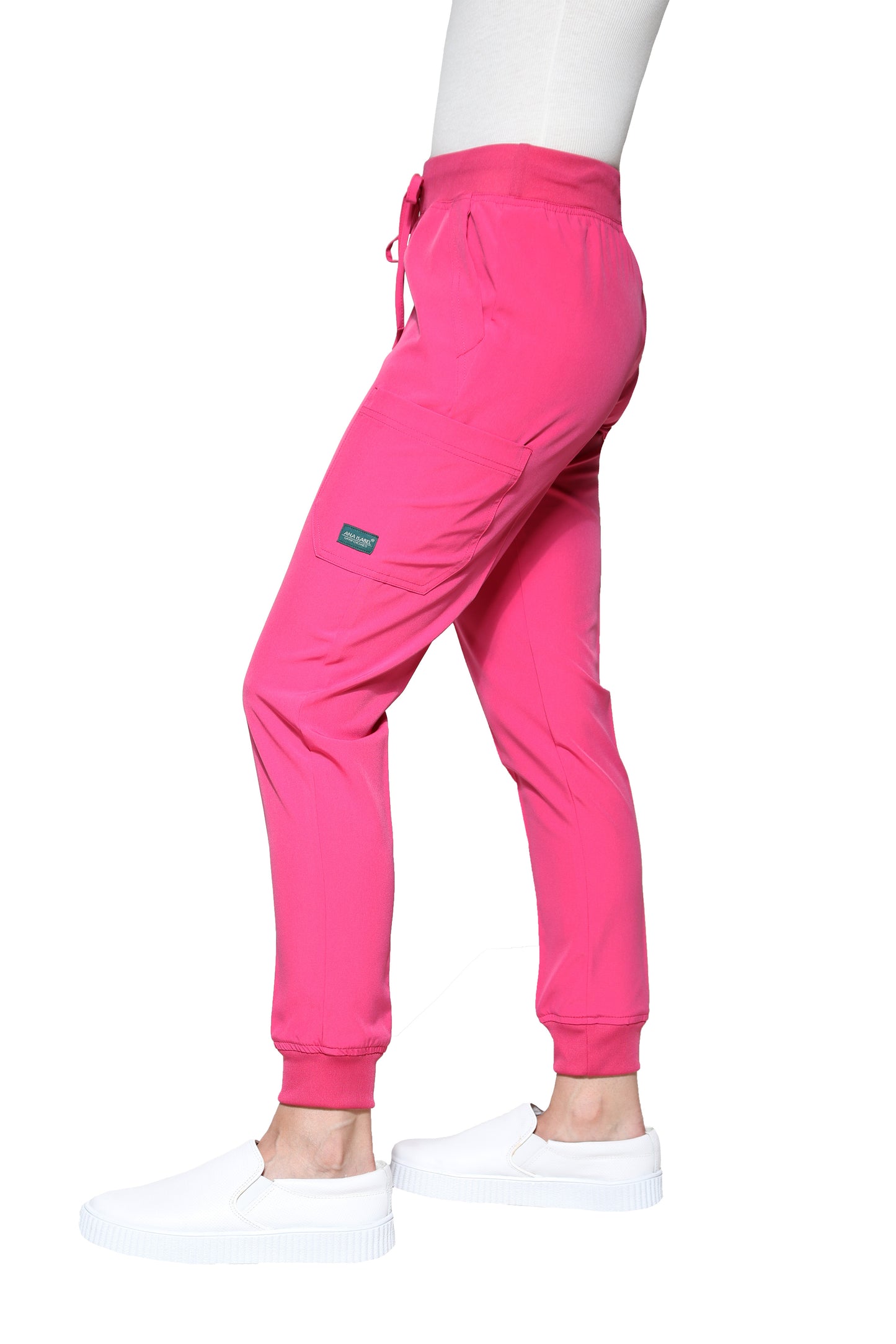 Conjunto SET Filipina y Pantalón JOGGER EV-03 Nani REPELENTE A FLUIDOS-Color FANDANGO Dama-Ana Isabel Uniformes