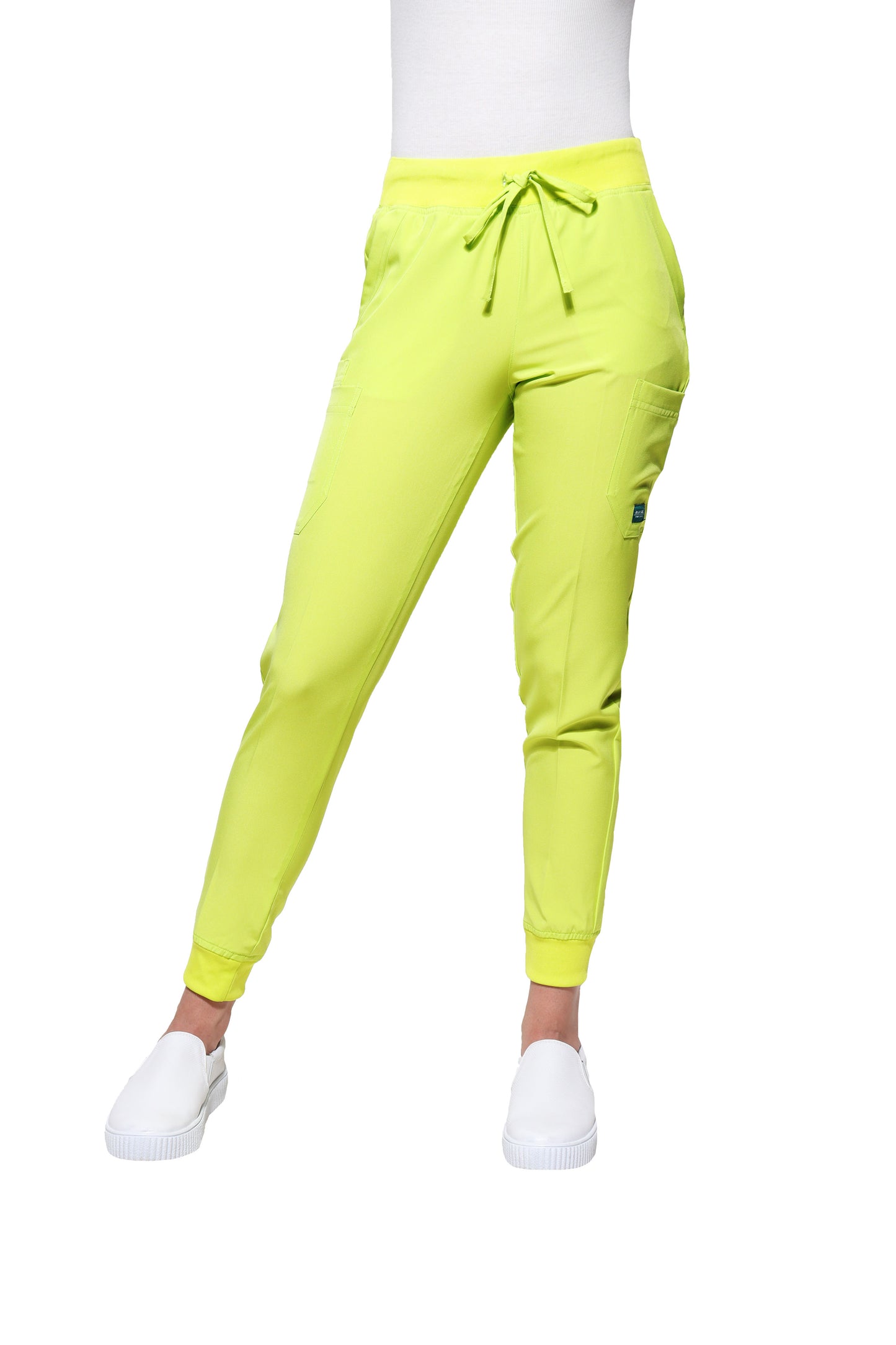Conjunto SET Filipina y Pantalón JOGGER EV-04 Tatita REPELENTE A FLUIDOS-Color LIMA Dama-Ana Isabel Uniformes