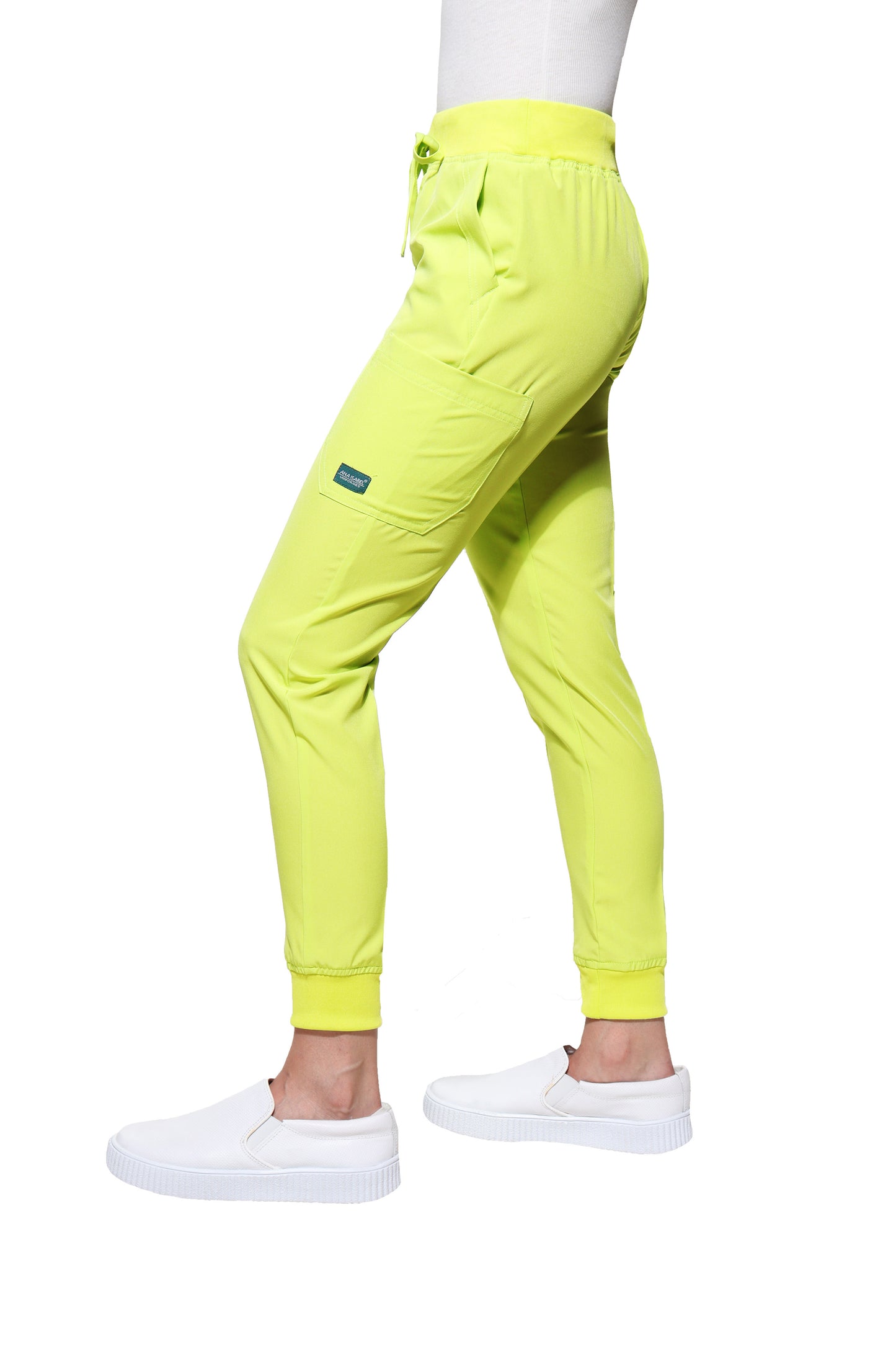 Conjunto SET Filipina y Pantalón JOGGER EV-03 Nani REPELENTE A FLUIDOS-Color LIMA Dama-Ana Isabel Uniformes