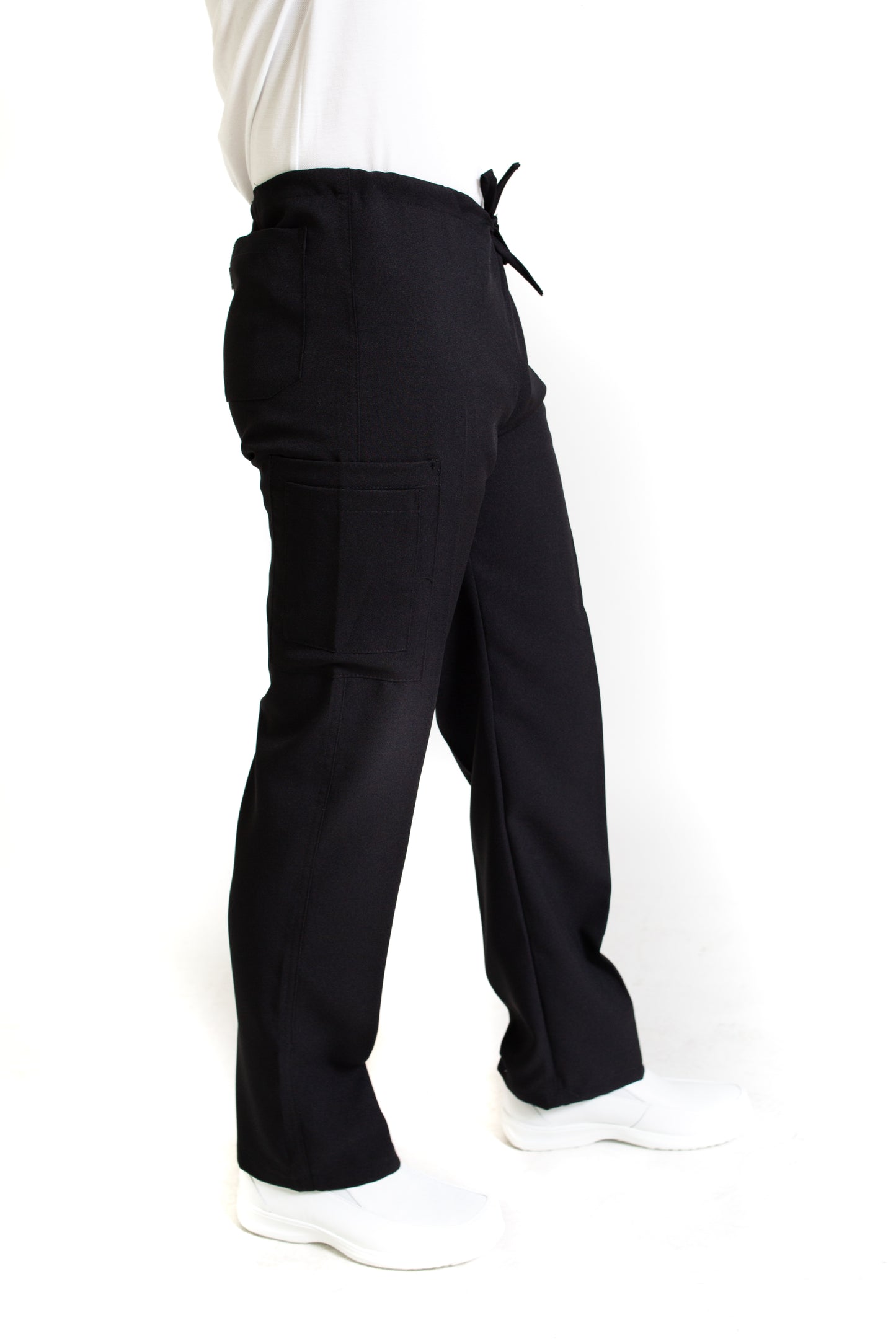 Conjunto SET Filipina y Pantalón JP-13 UNISEX-Color NEGRO-JUANPA