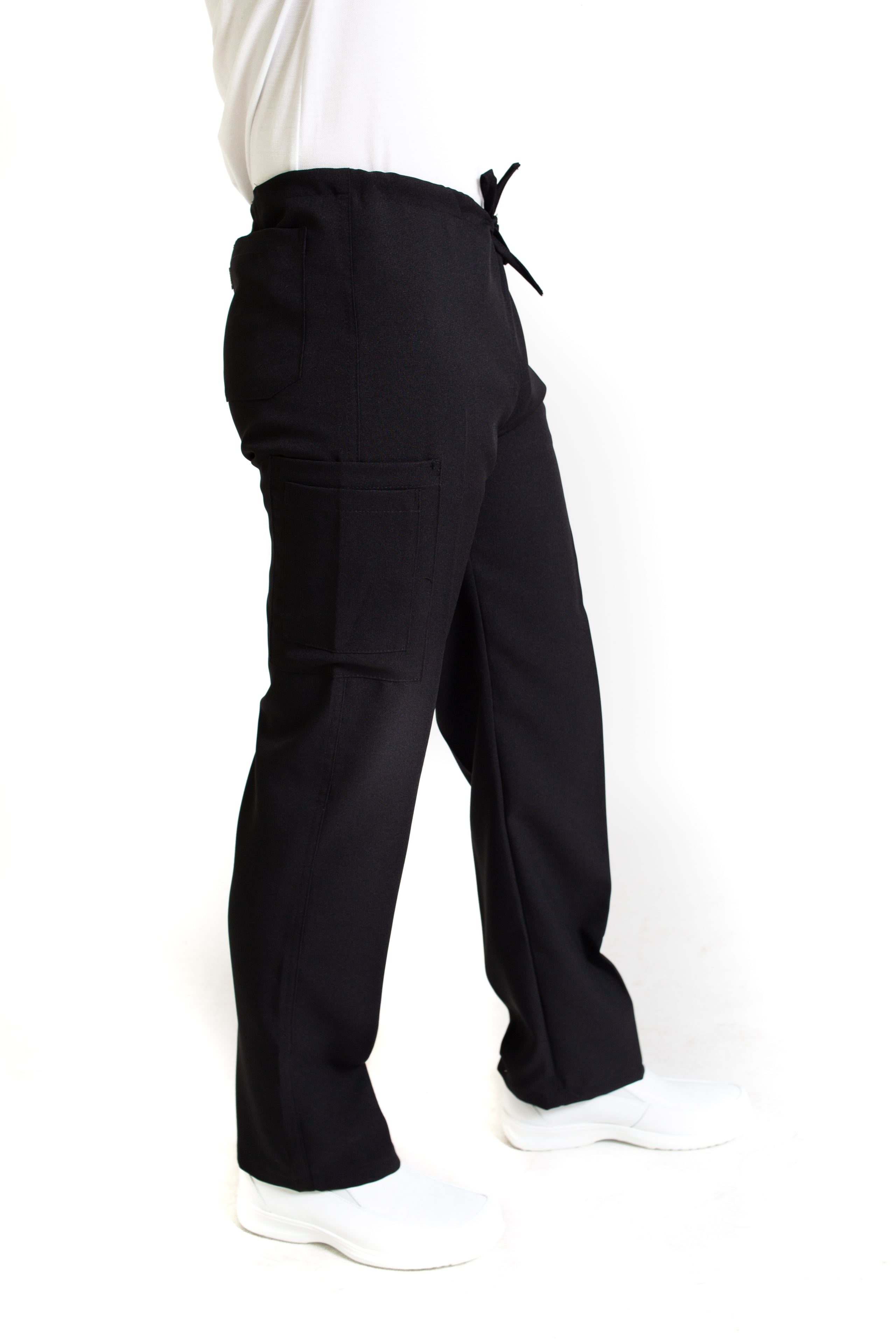 Conjunto SET Filipina y Pantalón JP-13 UNISEX-Color NEGRO-JUANPA