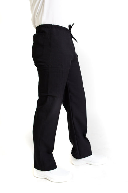 Conjunto SET Filipina y Pantalón JP-13 UNISEX-Color NEGRO-JUANPA