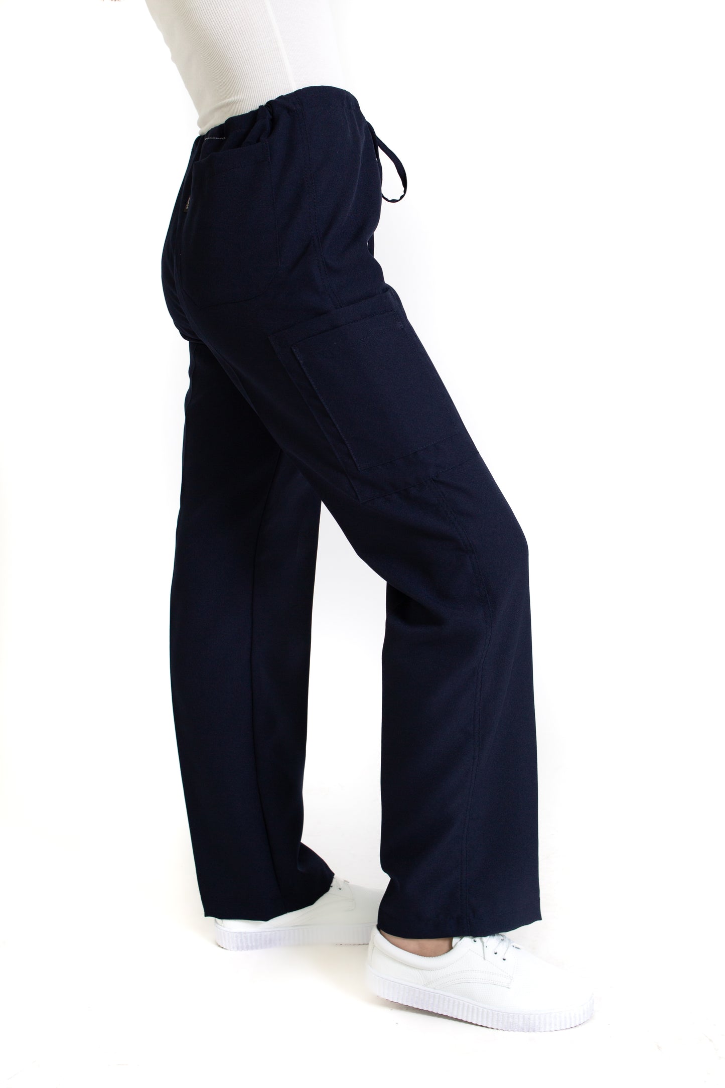 Conjunto SET Filipina y Pantalón JP-13 UNISEX-Color MARINO-JUANPA