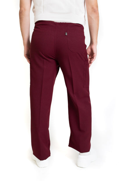 Pantalón Pant JP-13 UNISEX-Color VINO-JUANPA
