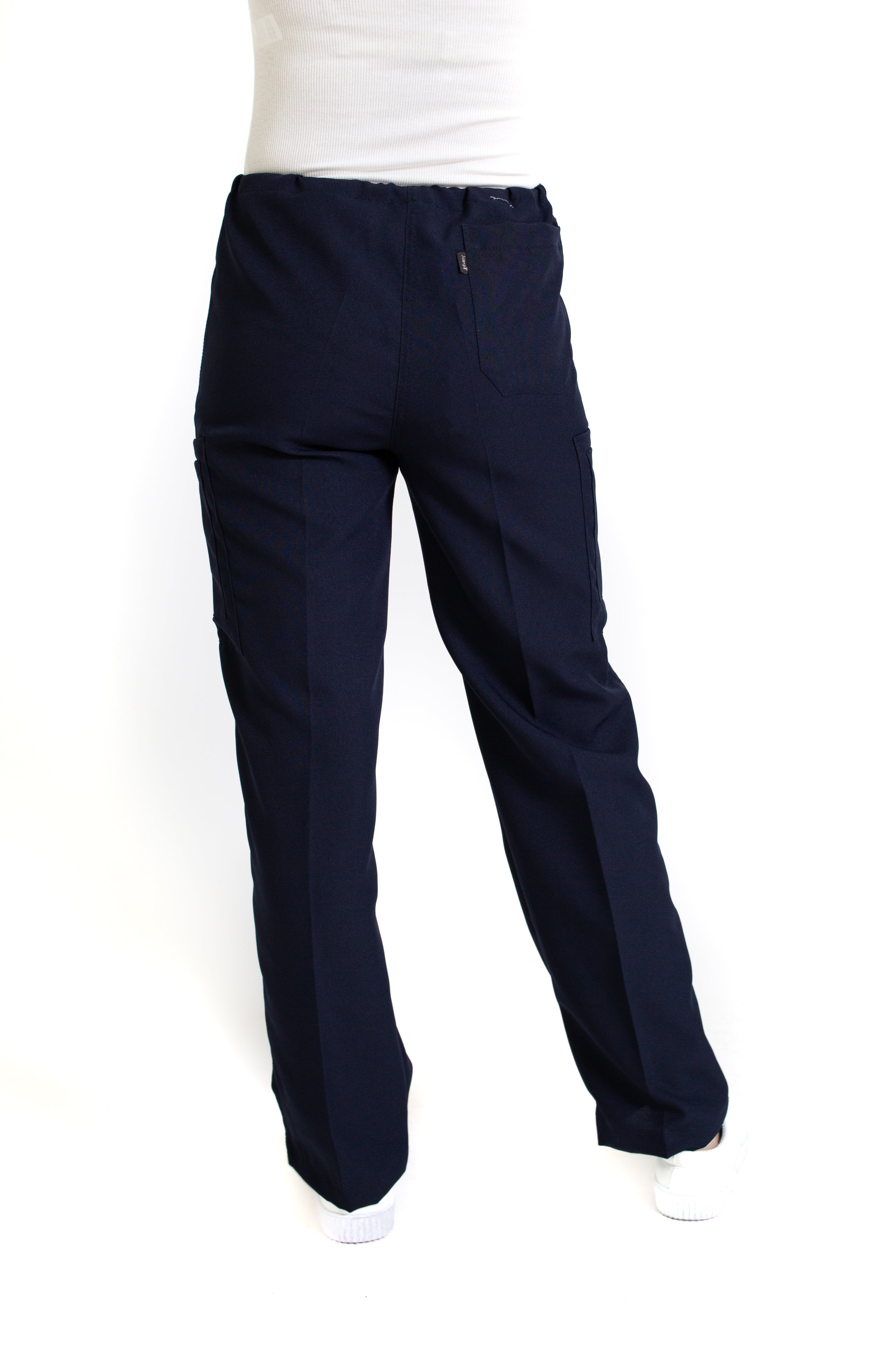 Conjunto SET Filipina MANGA LARGA y Pantalón JP-14 UNISEX-Color MARINO-JUANPA