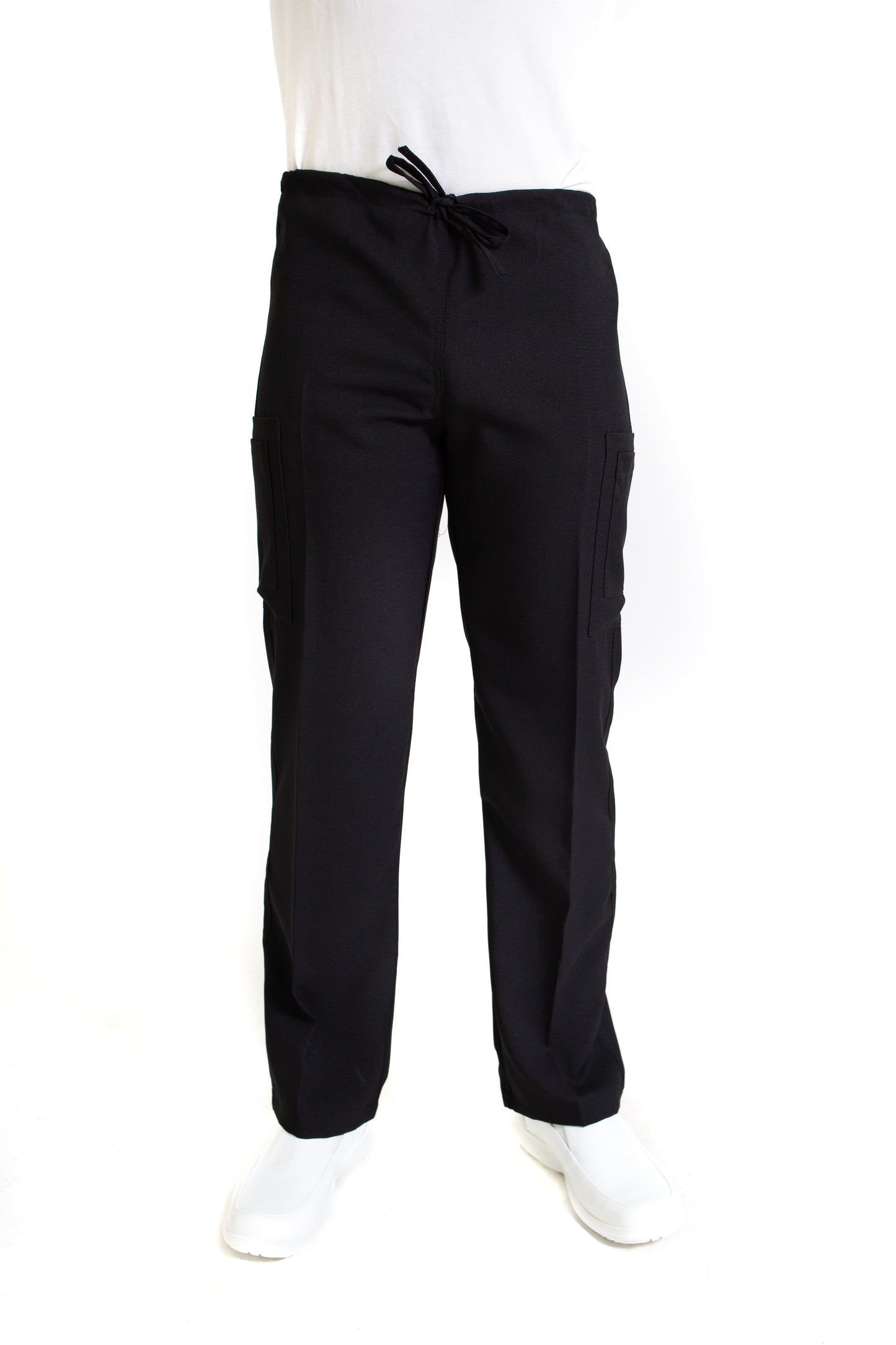 Conjunto SET Filipina y Pantalón JP-13 UNISEX-Color NEGRO-JUANPA