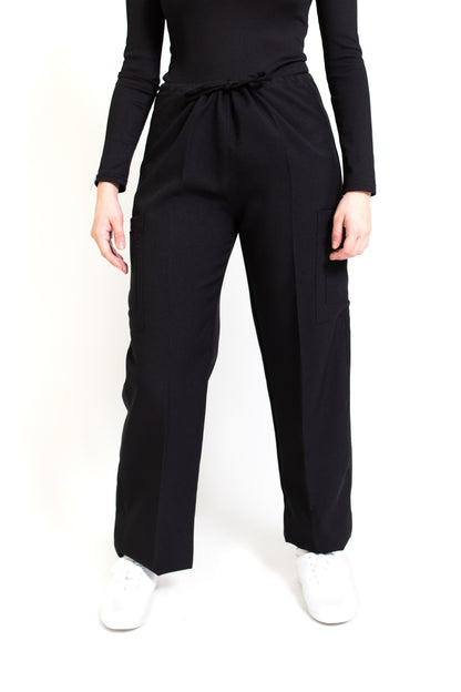 Conjunto SET Filipina y Pantalón JP-13 UNISEX-Color NEGRO-JUANPA