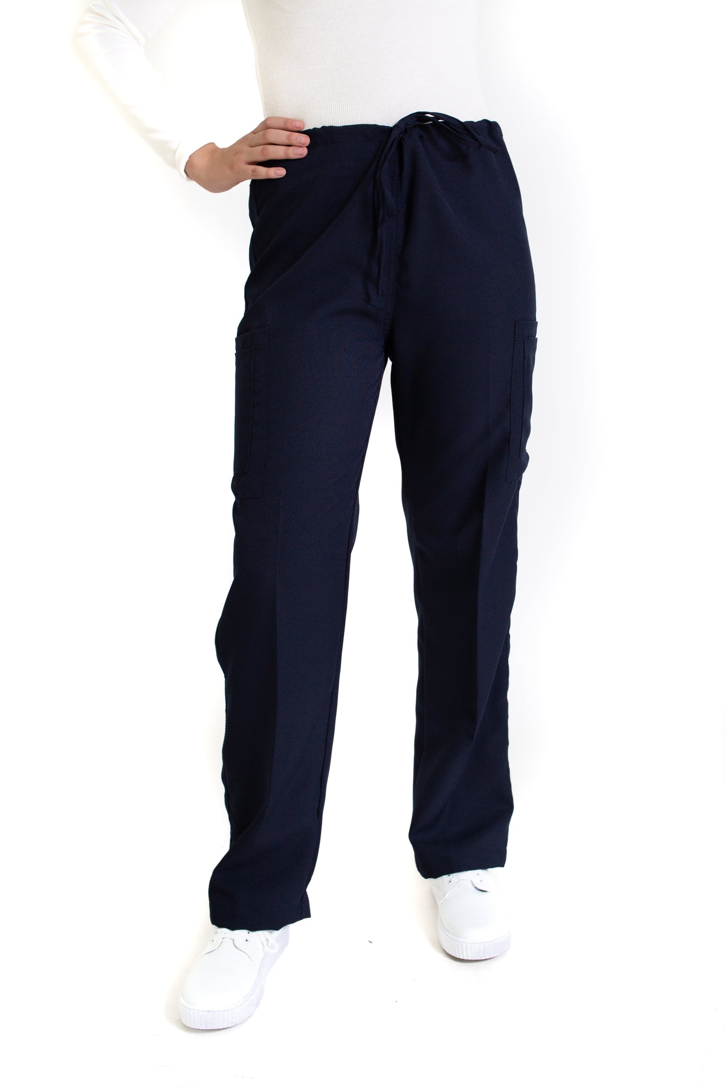 Conjunto SET Filipina y Pantalón JP-13 UNISEX-Color MARINO-JUANPA