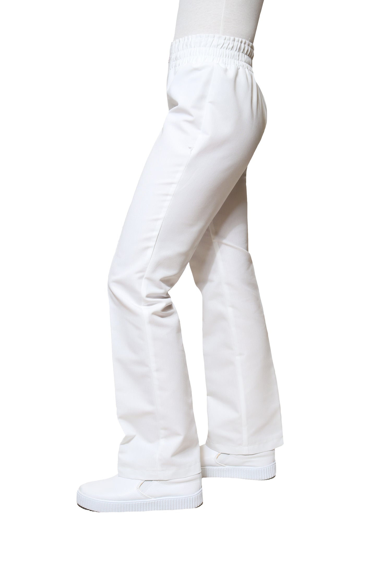 Conjunto SET TERGAL AI-155 -Color BLANCO Dama-Ana Isabel Uniformes