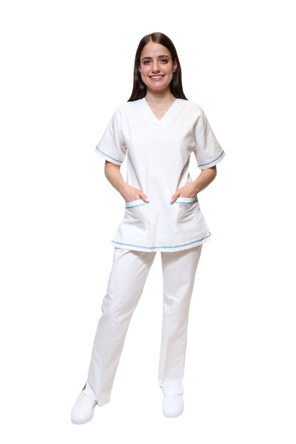 Conjuntos Sets KA-80-79-78-77-70-68-67-66-65 - Blanco - KAREN MEDICAL FASHION