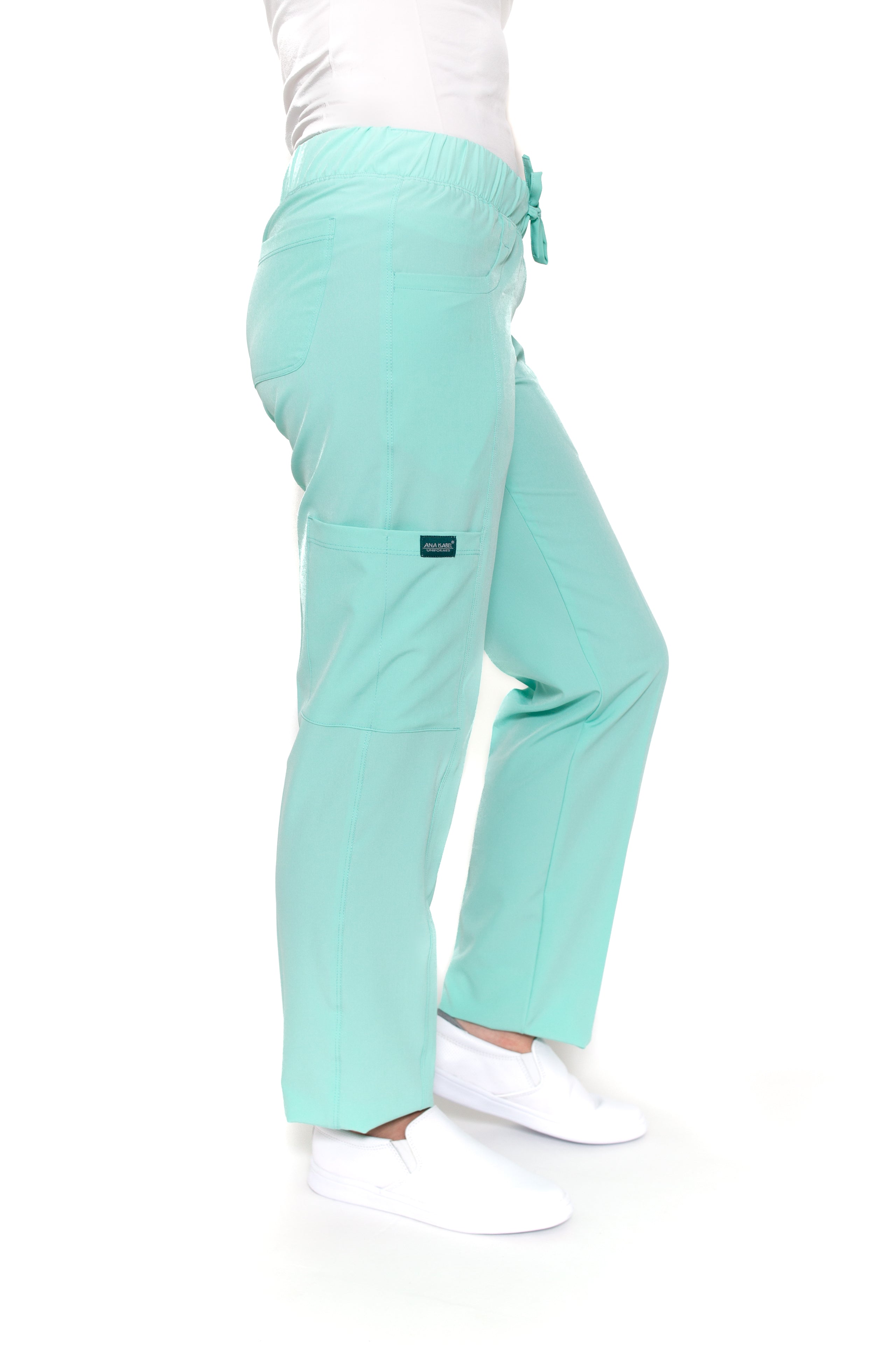 Conjunto SET Filipina y Pantalón EV-04 Tatita REPELENTE A FLUIDOS-Color PISTACHE Dama-Ana Isabel Uniformes