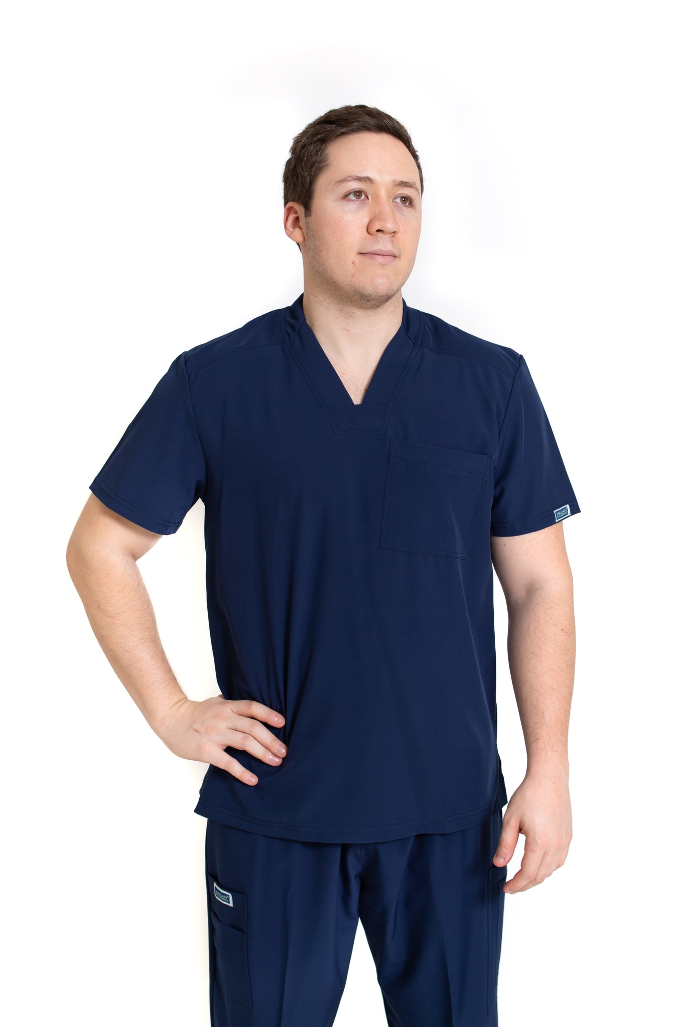 Filipina EA-02 REPELENTE A FLUIDOS-Color MARINO HOMBRE-HASSAN