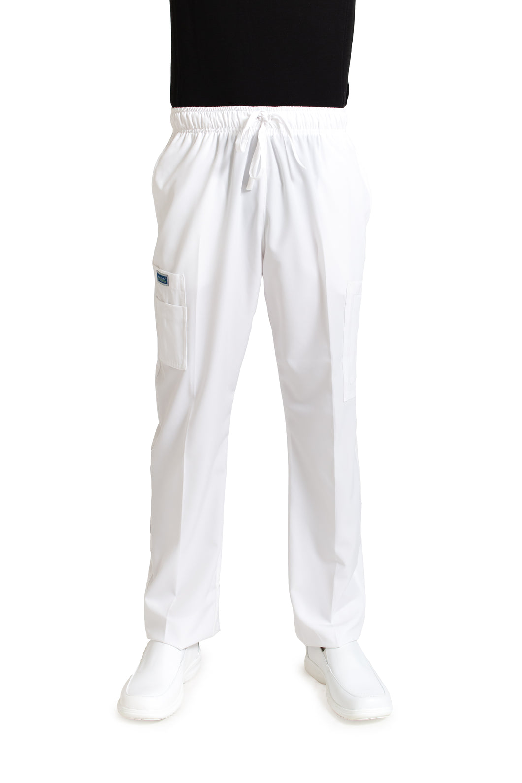 Pantalón Pant EA-02P REPELENTE A FLUIDOS-Color BLANCO HOMBRE-HASSAN Uniformes