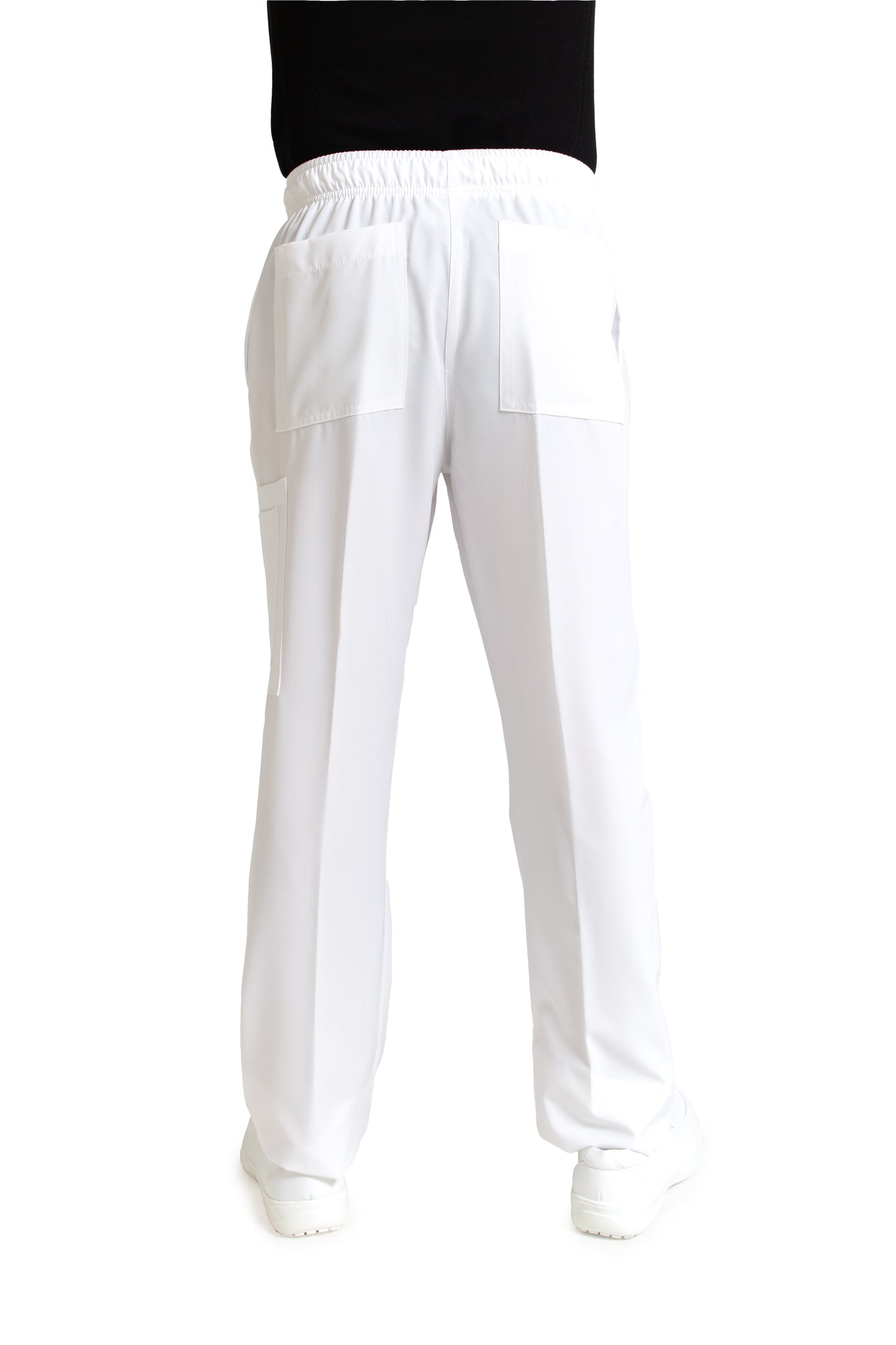 Pantalón Pant EA-02P REPELENTE A FLUIDOS-Color BLANCO HOMBRE-HASSAN Uniformes