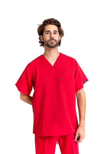 Filipina Top JP-13 UNISEX-Color ROJO-JUANPA