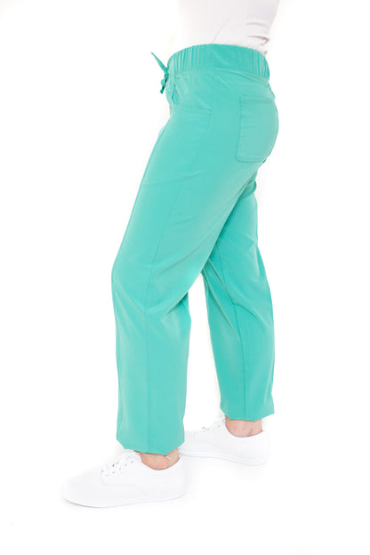 Conjunto SET Filipina y Pantalón EV-04 Tatita REPELENTE A FLUIDOS-Color JADE Dama-Ana Isabel Uniformes
