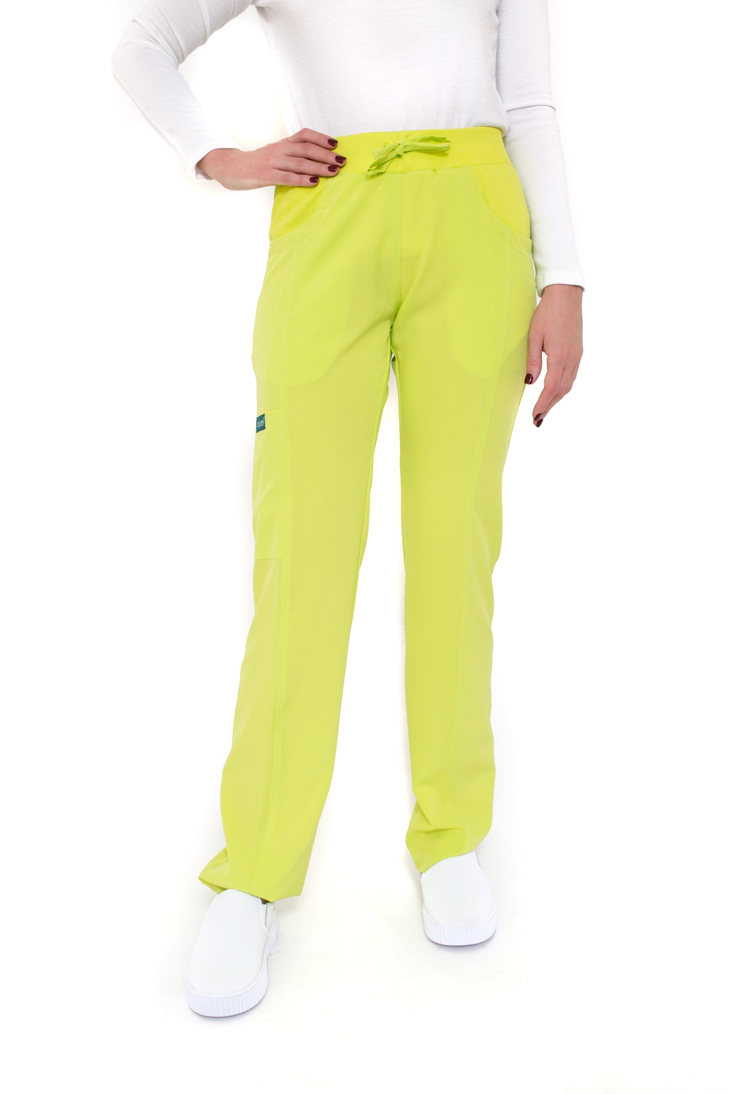 PANTALONES COLOR LIMA DAMA EV-120-128-125 REPELENTES