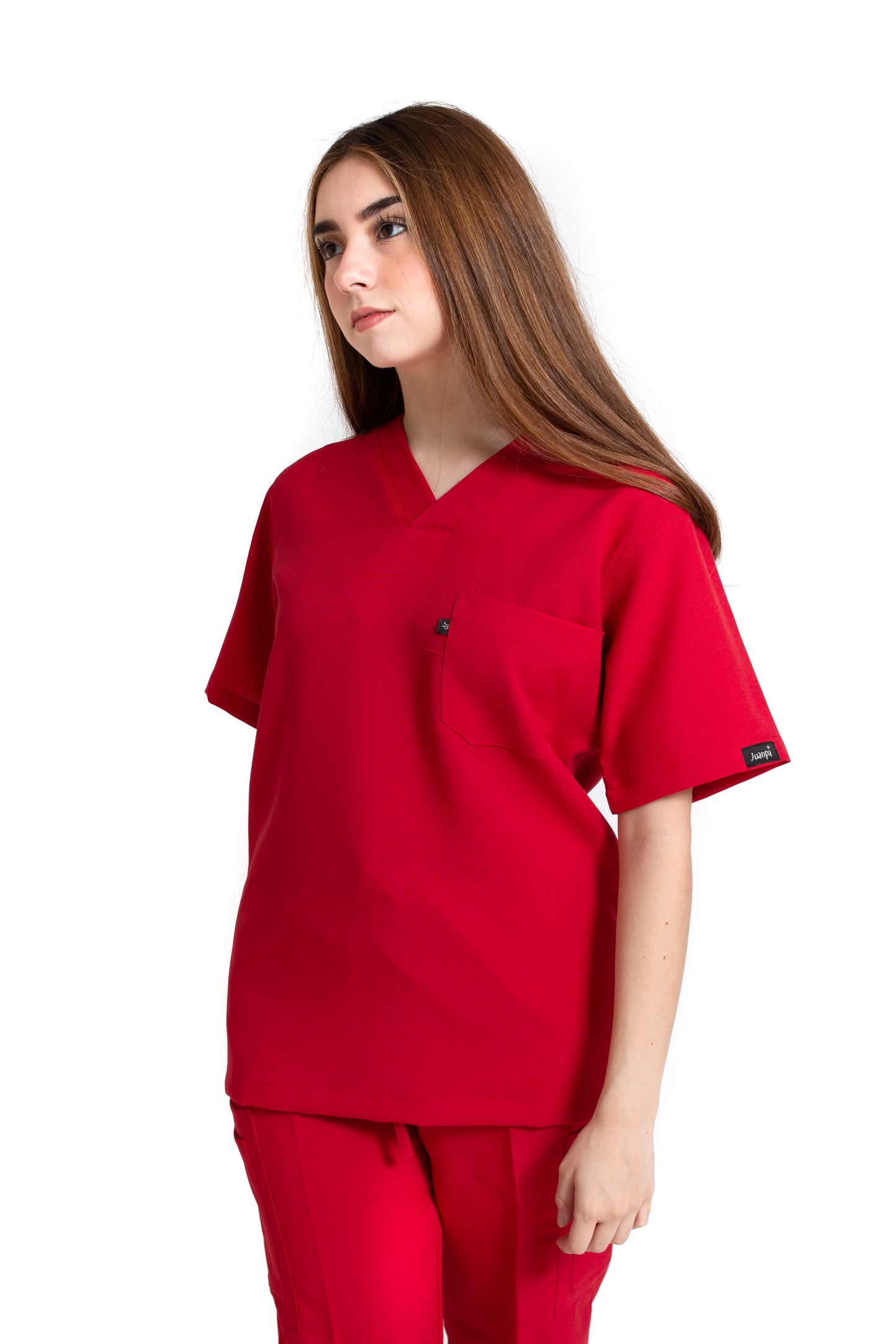 Filipina Top JP-13 UNISEX-Color ROJO-JUANPA