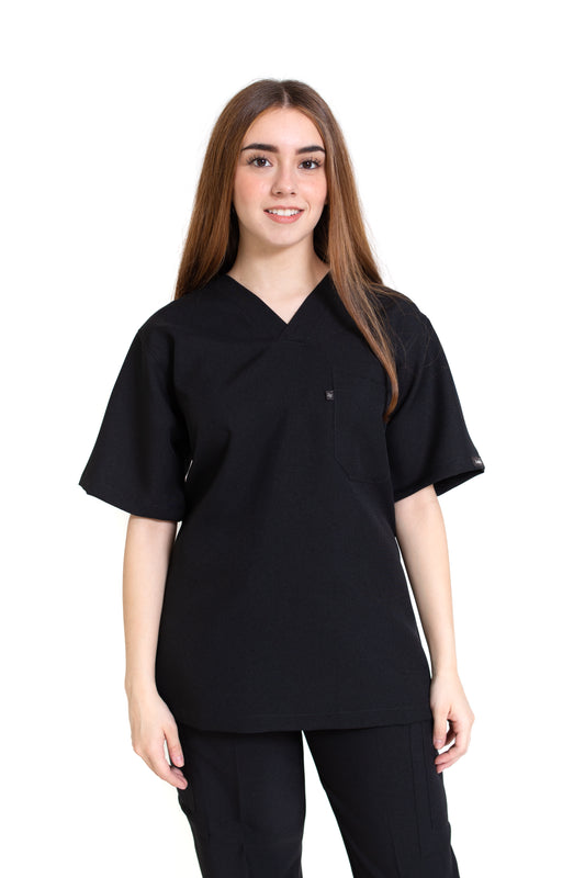 Filipina Top JP-13 UNISEX-Color NEGRO-JUANPA