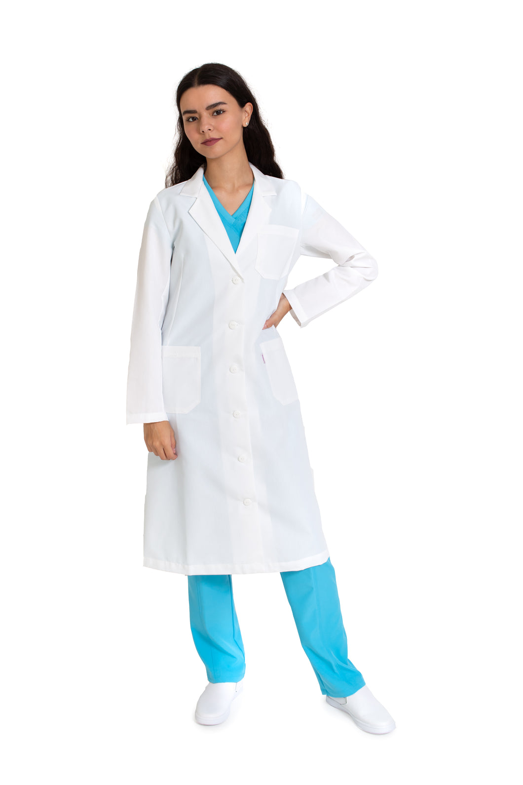 Bata Médica de Dama KA-35-Clásica Bata-Karen Medical Fashion