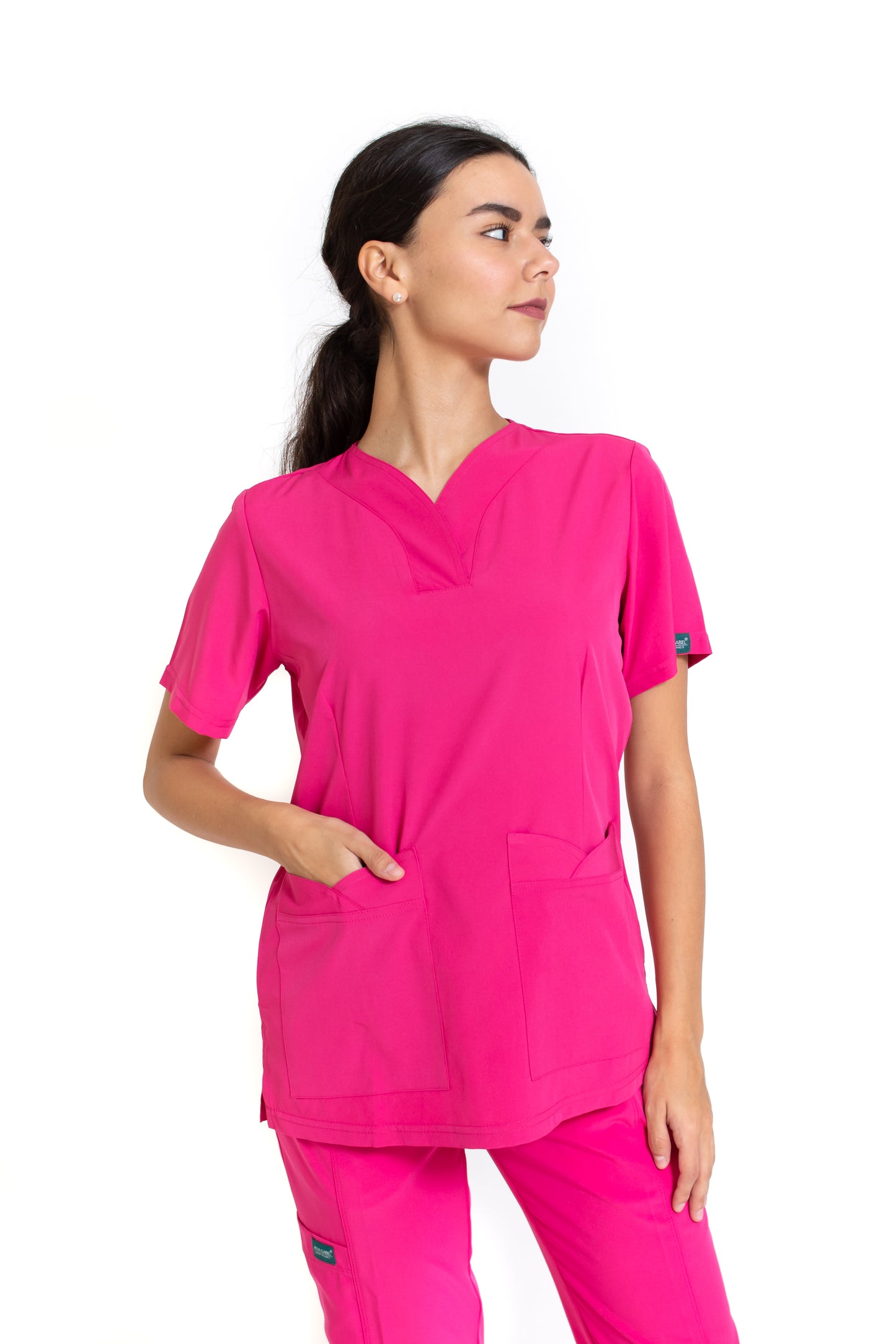 Filipina Top EV-03 Nani REPELENTE A FLUIDOS-Color FANDANGO Dama-Ana Isabel Uniformes