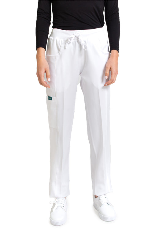 Pantalón Pant EV-120 REPELENTE A FLUIDOS-Color Blanco Dama-Ana Isabel Uniformes