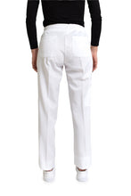 Cargar imagen en el visor de la galería, Pantalón Pant EV-120 REPELENTE A FLUIDOS-Color Blanco Dama-Ana Isabel Uniformes
