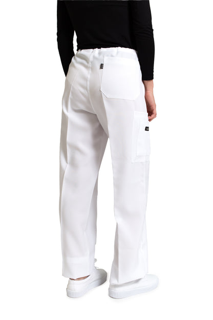Conjunto SET Filipina y Pantalón JP-13 UNISEX-Color BLANCO-JUANPA