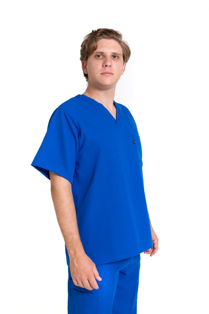 Filipina Top JP-13 UNISEX-Color AZUL REY-JUANPA