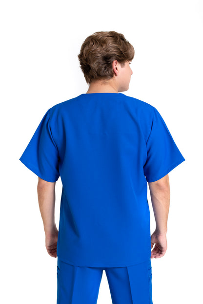 Conjunto SET Filipina y Pantalón JP-13 UNISEX-Color AZUL REY-JUANPA