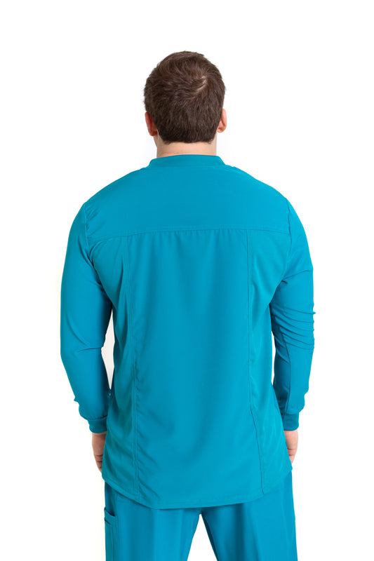 Filipina MANGA LARGA EA-03 REPELENTE A FLUIDOS-Color VERDE HOMBRE-HASSAN Uniformes